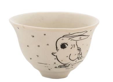 Cup handmade Moychay # 42240 'Holidays' series of 'Sunny bunnies'