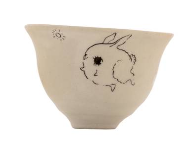 Cup handmade Moychay # 42242 'Sunny bunny' series of 'Sunny bunnies'