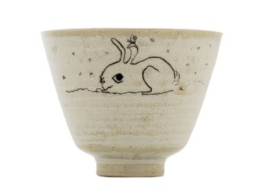 Cup handmade Moychay # 42251 'Guess what' series of 'Sunny bunnies'