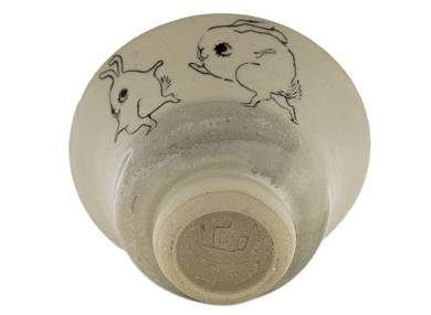 Cup handmade Moychay # 42257 'Salochki 23' series of 'Sunny bunnies'