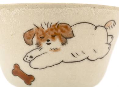 Cup handmade Moychay # 42289 'Dog'