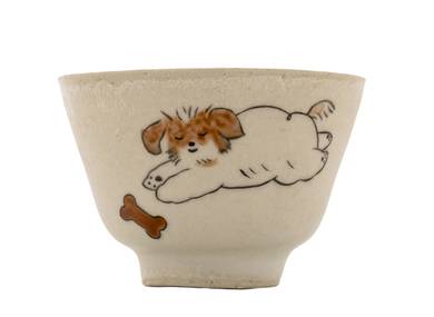 Cup handmade Moychay # 42289 'Dog'