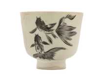 Cup handmade Moychay # 42306 Artistic image 'Fishes'