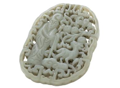 Stone carving # 42401 hotan jade