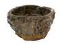 Cup handmade Moychay # 42523 wood firingceramic 103 ml