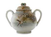 Tea caddy # 42701 porcelain