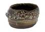 Cup handmade Moychay # 42760 wood firingceramic 224 ml