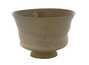 Cup handmade Moychay # 42761 wood firingceramic 155 ml