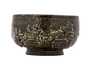 Cup handmade Moychay # 42769 wood firingceramic 157 ml