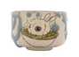 Cup handmade Moychay # 43041 series of 'Warm' ceramichand painting 55 ml