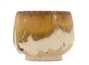 Cup handmade Moychay # 43144 wood firingceramic 71 ml