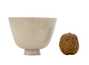 Cup handmade Moychay # 43147 wood firingceramic 120 ml
