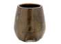 Cup handmade Moychay # 43148 wood firingceramic 176 ml