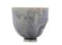 Cup handmade Moychay # 43165 wood firingceramic 168 ml