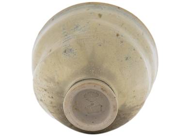 Cup handmade Moychay # 43166 wood firingceramic 180 ml