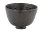 Cup handmade Moychay # 43172 wood firingceramic 121 ml