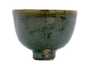 Cup handmade Moychay # 43192 wood firingceramic 100 ml