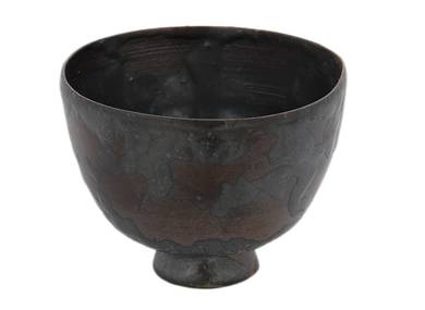 Cup handmade Moychay # 43206 wood firingceramic 135 ml