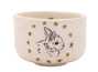 Cup Moychay 'The Hare with the stars' # 43870 ceramichand painting 55 ml