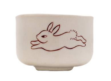 Cup Moychay 'Bunnies' # 43896 ceramichand painting 55 ml