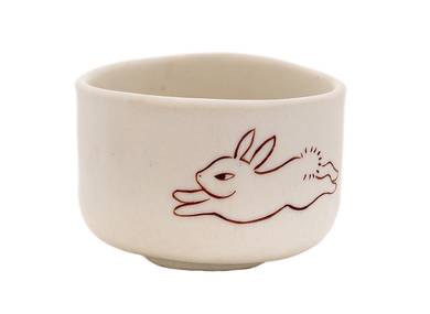 Cup Moychay 'Bunnies' # 43896 ceramichand painting 55 ml