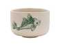Cup Moychay 'Azure fish' # 43903 ceramichand painting 55 ml