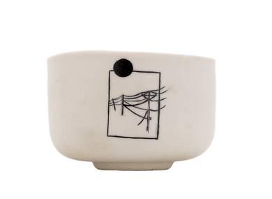 Cup Moychay 'Cords' # 43908 ceramichand painting 55 ml