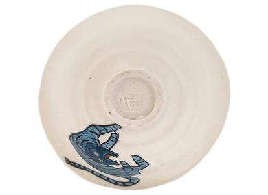 Cup Moychay 'Blue Tiger' # 43923 ceramichand painting 68 ml