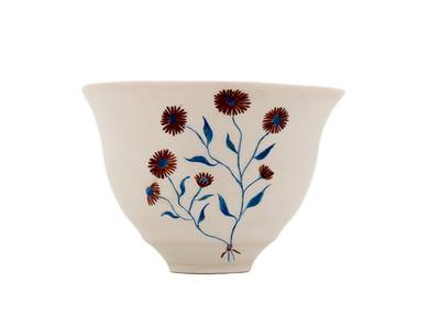 Cup Moychay 'Flowers' # 43924 ceramichand painting 68 ml