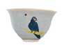 Cup Moychay 'Parrot' # 43933 ceramichand painting 68 ml