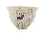 Cup Moychay 'Asterisk' # 43936 ceramichand painting 68 ml