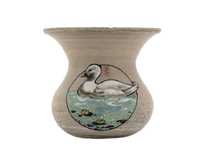 Calabash handmade Moychay 'Duck' # 43984 ceramichand painting 25 ml