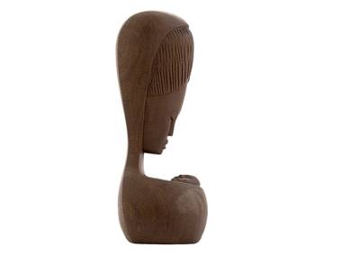 Statuette 'Mother and child' wood carving Mozambique 1960-70 # 44043