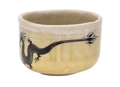 Cup Moychay series of 'Black Dragon' # 44406 ceramichand painting 46 ml