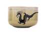 Cup Moychay series of 'Black Dragon' # 44406 ceramichand painting 46 ml