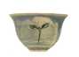 Cup Moychay series of 'Green tea' # 44414 ceramichand painting 53 ml
