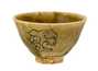 Cup handmade Moychay 'Lion' # 44479 ceramichand painting 55 ml