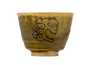 Cup handmade Moychay 'Lion' # 44480 ceramichand painting 51 ml