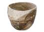 Cup handmade Moychay # 44672 wood firingceramic 113 ml