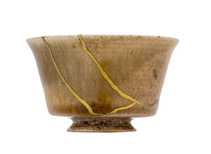 Cup kintsugi handmade Moychay # 44858 ceramic 80 ml