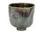 Cup handmade Moychay # 44888 wood firingceramic 115 ml