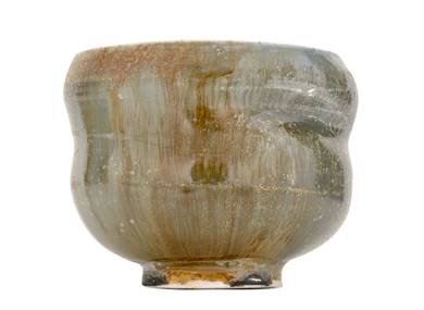 Cup handmade Moychay # 44914 wood firingceramic 115 ml