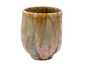 Cup handmade Moychay # 44917 wood firingceramic 135 ml
