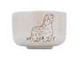 Cup Moychay 'Alpaca' # 44982 ceramichand painting 45 ml