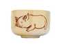 Cup Moychay series of 'Piggy' # 44997 ceramichand painting 45 ml