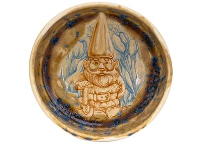 Cup Moychay 'Garden Gnome' # 45025 ceramichand painting 80 ml