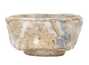Cup handmade Moychay 'Seashell' series of kurinuki # 45131 wood firingceramichand painting 30 ml