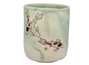 Cup yunomi Moychay series of 'Japanese carps' # 45407 ceramichand painting 178 ml
