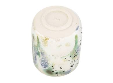 Cup yunomi Moychay 'Stars' # 45415 ceramichand painting 178 ml