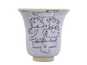Cup handmade Moychay # 45557 ceramichand painting 35 ml